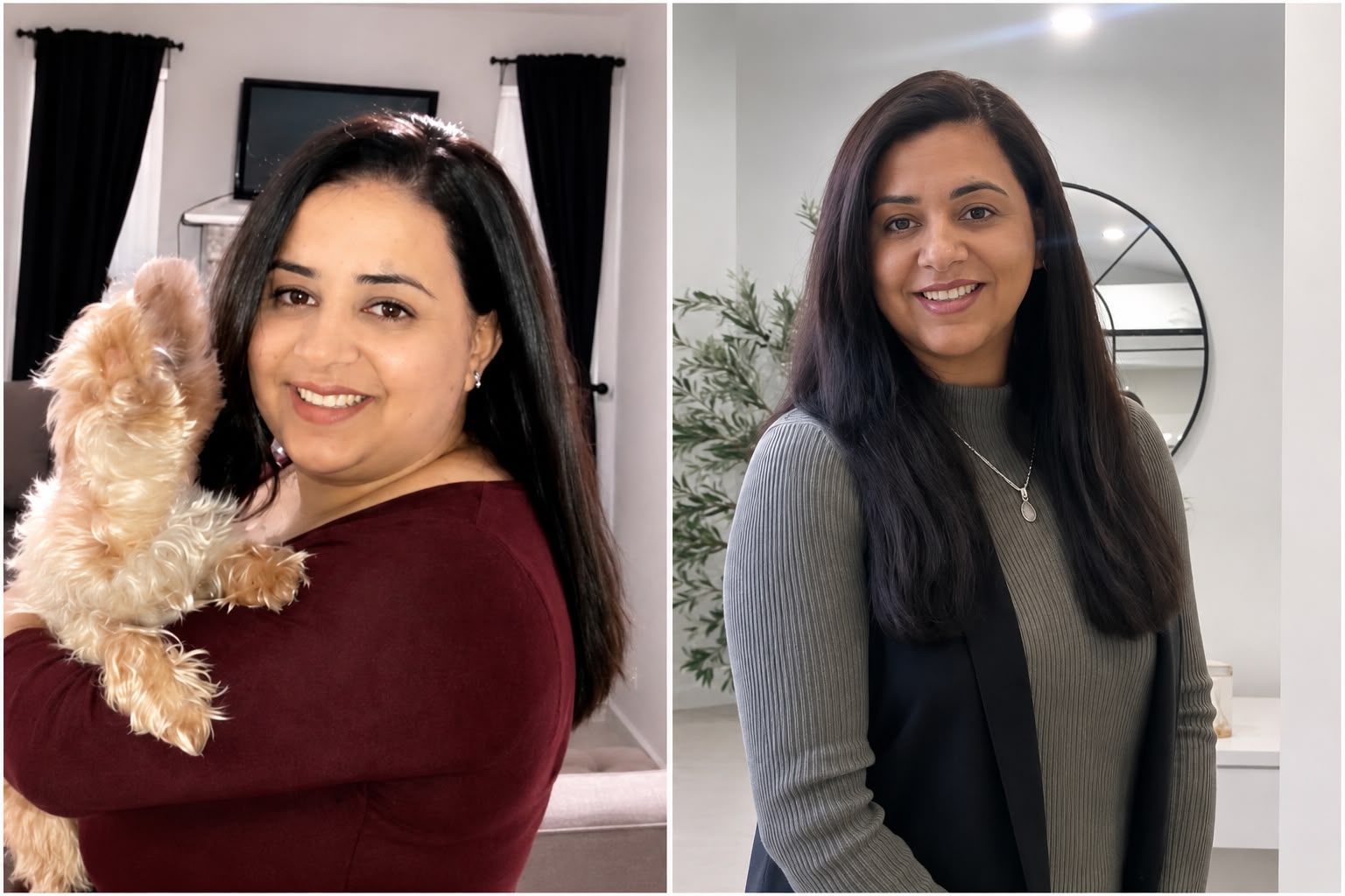 تحول صحي, قبل وبعد · Health transformation, before & after